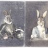 Rice Paper - Rabbit couple_ITD_R1813