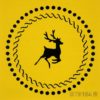 Stencil_ITD_ST0164B_Christmas deer