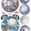 Rice Paper - Moon & Me Alarm Clock  - CBRP140