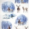 Rice Paper - Winter Landscapes with Animals - R1465_ITD