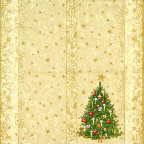 Paper Napkin - Christmas tree