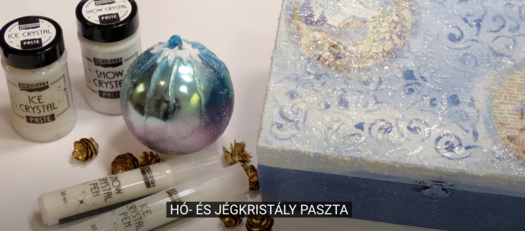 Ice Crystal Paste and Snow Crystal Pen