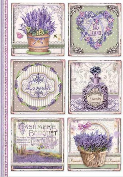 Rice Paper - Provence Cards - DFSA4366