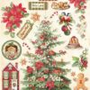 Rice Paper - Classic Christmas Tree - DFSA4594 - Stamperia