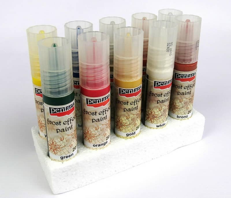 Pentart Frost Effect Paint 20ml Various Colors