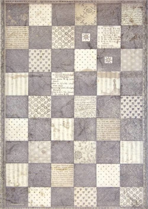 Rice Paper - Alice chessboard - DFSA4605