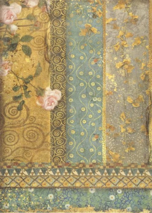 Rice Paper - Klimt Gold Ornaments - DFSA4638