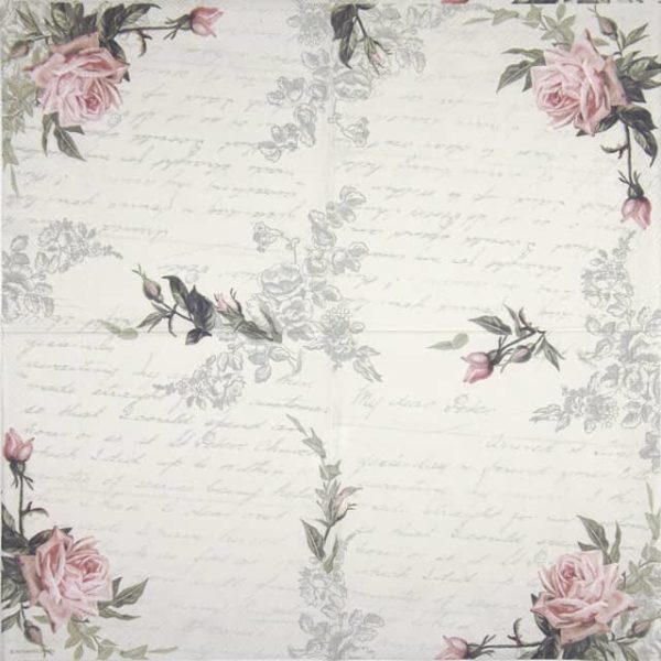 Paper Napkin - Love Letter Vintage