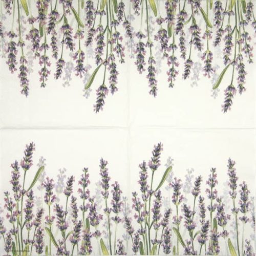 Paper-napkin-Ambiente-Lavender-shade-white-13315985