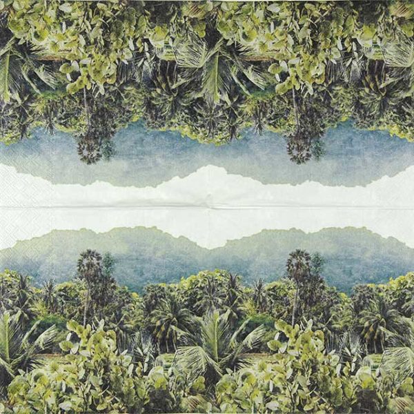 Paper Napkin Rainforest