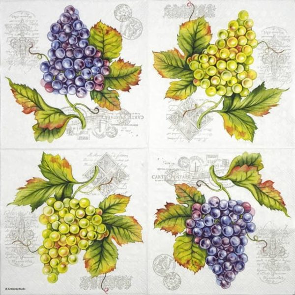 Lunch Napkins (20) - Grape Vine