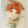 Rice Paper - Poppy and Daisy Bouquet