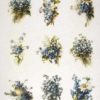 Rice Paper Spring Flower Collection Blue