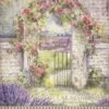 Rice Paper - Provence arch Stamperia DFSA4672