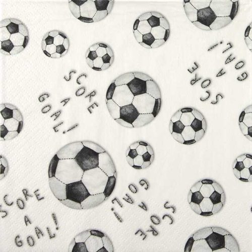 Paper Napkin Score a Goal