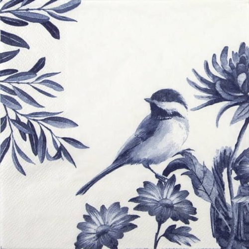 Paper Napkin Blue Bird