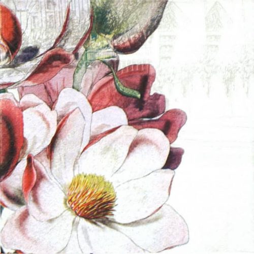 Paper Napkins  - Magnificent Roses (20 pieces)