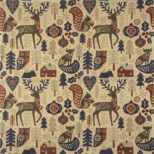 Paper Napkin Christmas Scandi Pattern