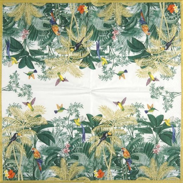 Paper Napkin - Exotic Garden