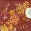 Paper Napkin - Dahlia red