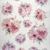 Rice Paper Decoupage A/3 - Pink Roses - R0535L