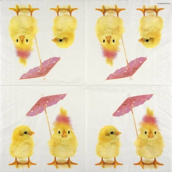 Paper Napkins - Easter Chicks (20 pieces)