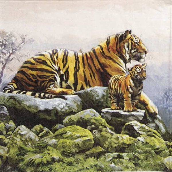 Paper Napkins - Tigers (20 pieces)