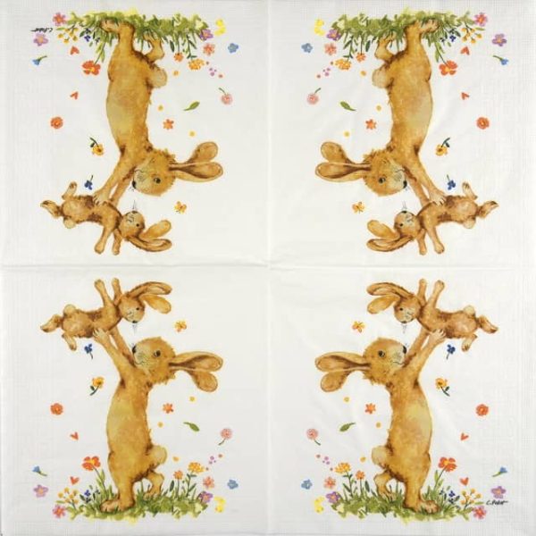 Paper Napkins - Carola Pabst: Hey Easter (20 pieces)