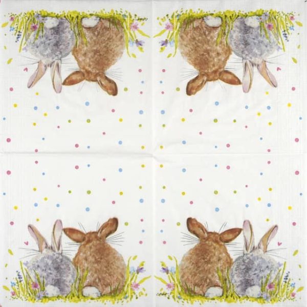 Single Decoupage Napkin - Carola Pabst: Easter Party