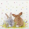 Single Decoupage Napkin - Carola Pabst: Easter Party