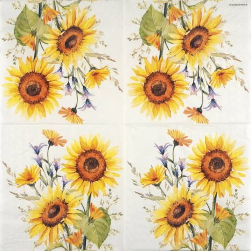 paper-napkin-Ambiente-sunflowers-13317440