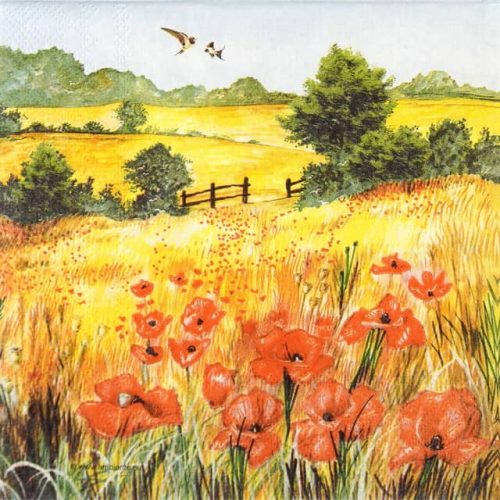 Paper Napkins - Wheat Fields (20 pieces)