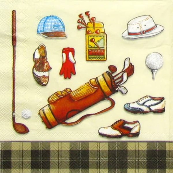 Paper Napkin - Golf Classic