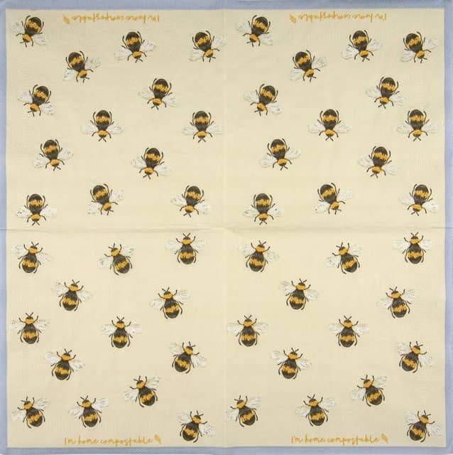 Paper Napkins - Bees