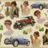 Stamperia Rice Paper - Vintage Cars DFS122