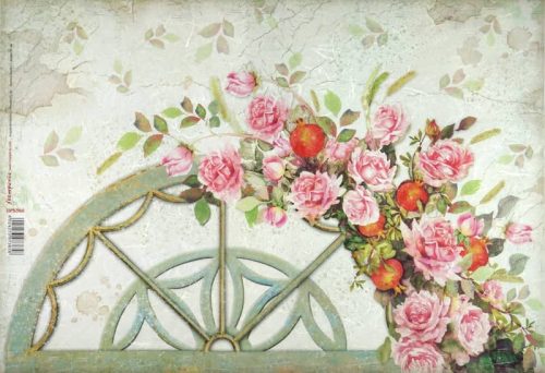 Rice Paper - Arch with Roses