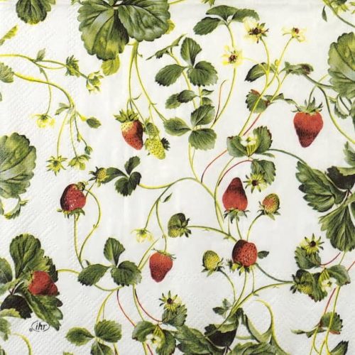 Paper Napkin - Erdbeere