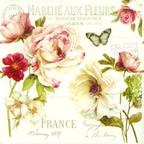 Paper Napkin - Marche aux Fleurs