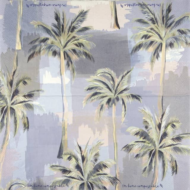 Paper Napkin - Palm Trees