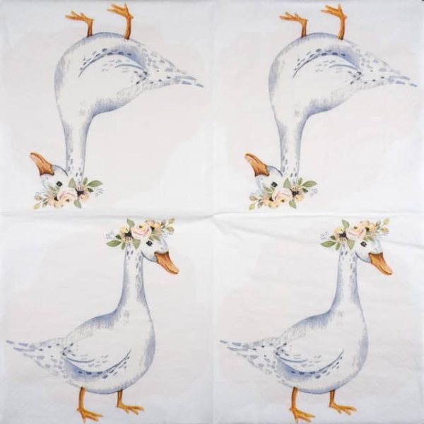 Paper Napkin - Cute Goose