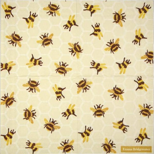 cocktail Paper napkin IHR Bumble bee 862300