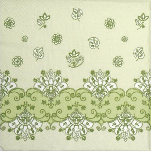 Paper napkin Ihr Acantha celadon 570226