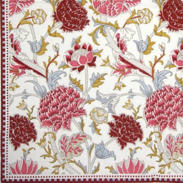 Single Decoupage Napkin - William Morris pink