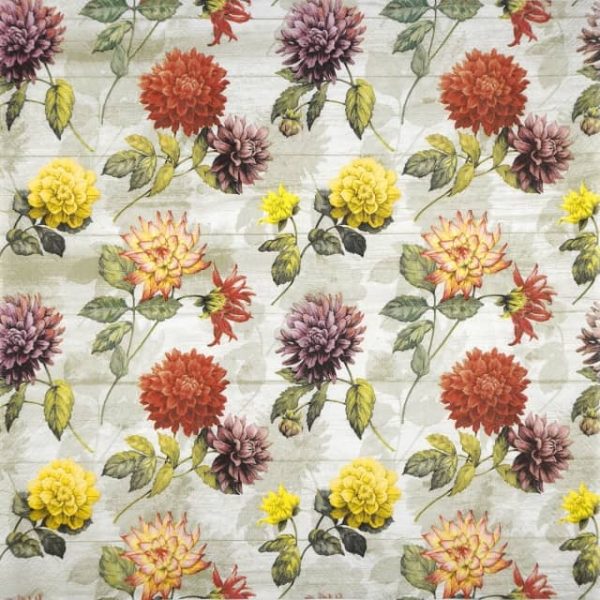 Paper Napkin colourful dahlias