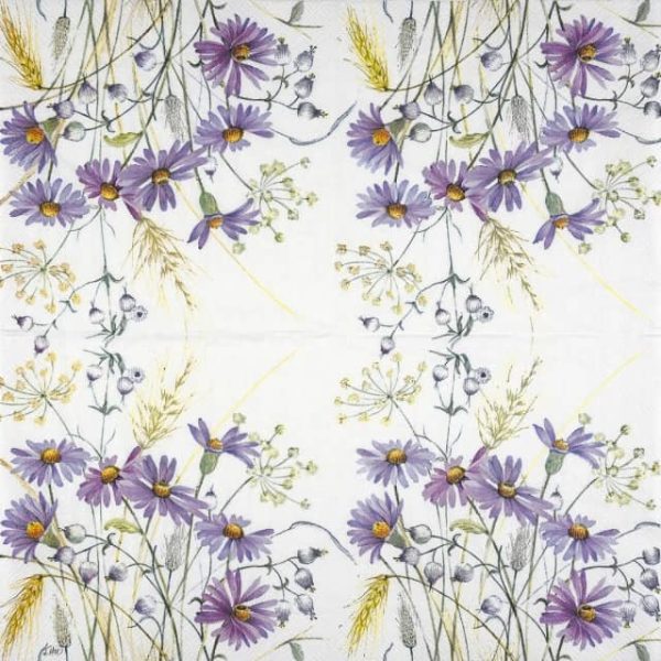 Paper Napkin - Lilac Aster