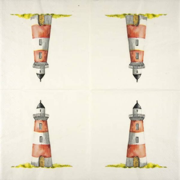 Paper Napkin - Lighthouse