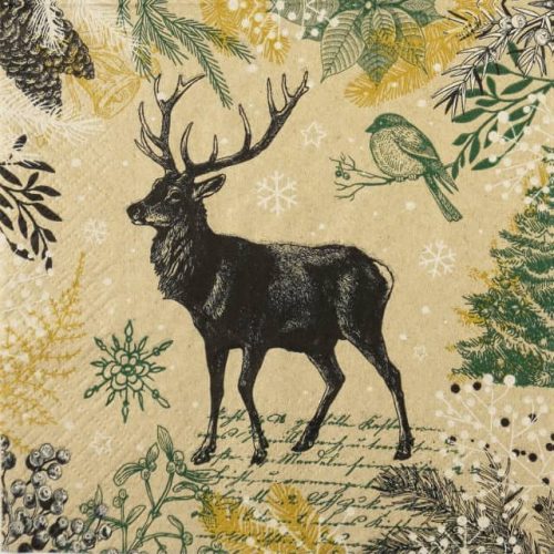 Paper Napkin - Vintage Mood Deer
