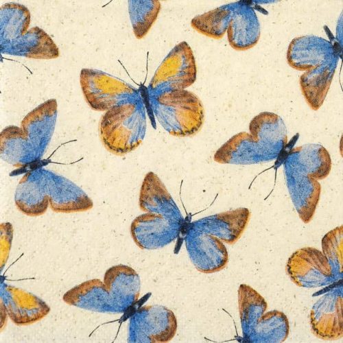 Paper Napkin - Morpho Butterflies