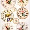 Decoupage Rice Paper A/4 - Clocks - 0412