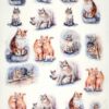 Decoupage Rice Paper A/4 - Cats - 1382